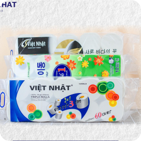 Giấy vệ sinh Việt Nhật 10 cuộn tiêu chuẩn