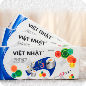 Giấy vệ sinh Việt Nhật 6 cuộn cao cấp